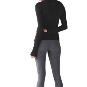 lululemon athletica Black Long Sleeve Performance Top
